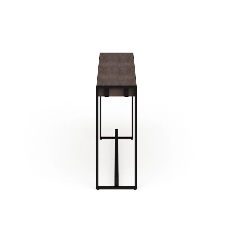SEI Furniture Macen Modern Narrow Industrial Console Table