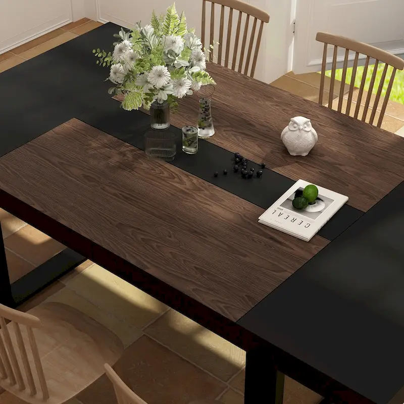 Modern Office Conference Meeting Room Table, 86.6X47.2 Computer Desk