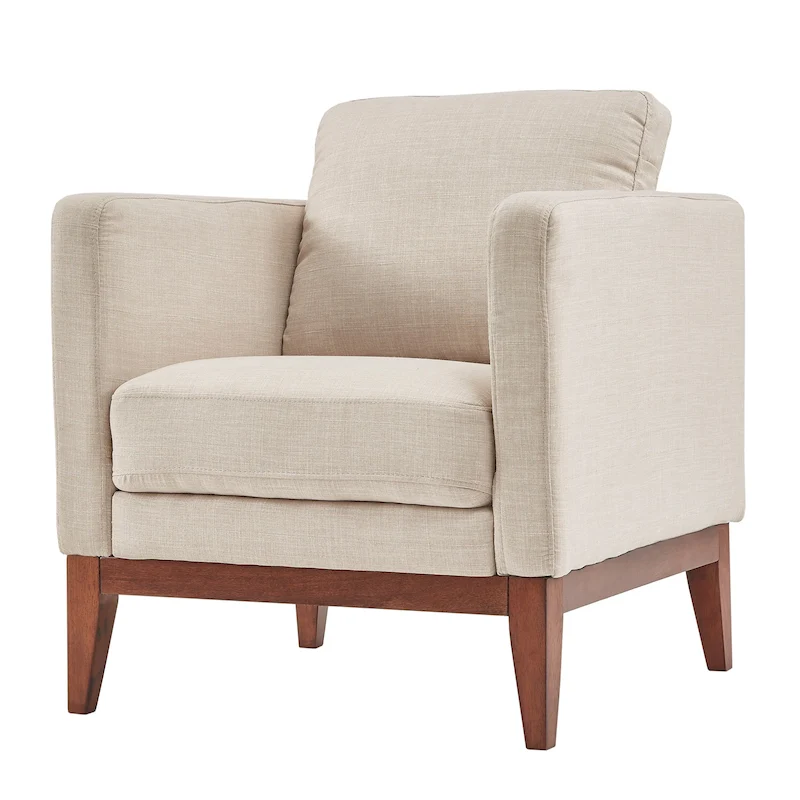 Vail Linen Upholstered Accent Chair by iNSPIRE Q Modern