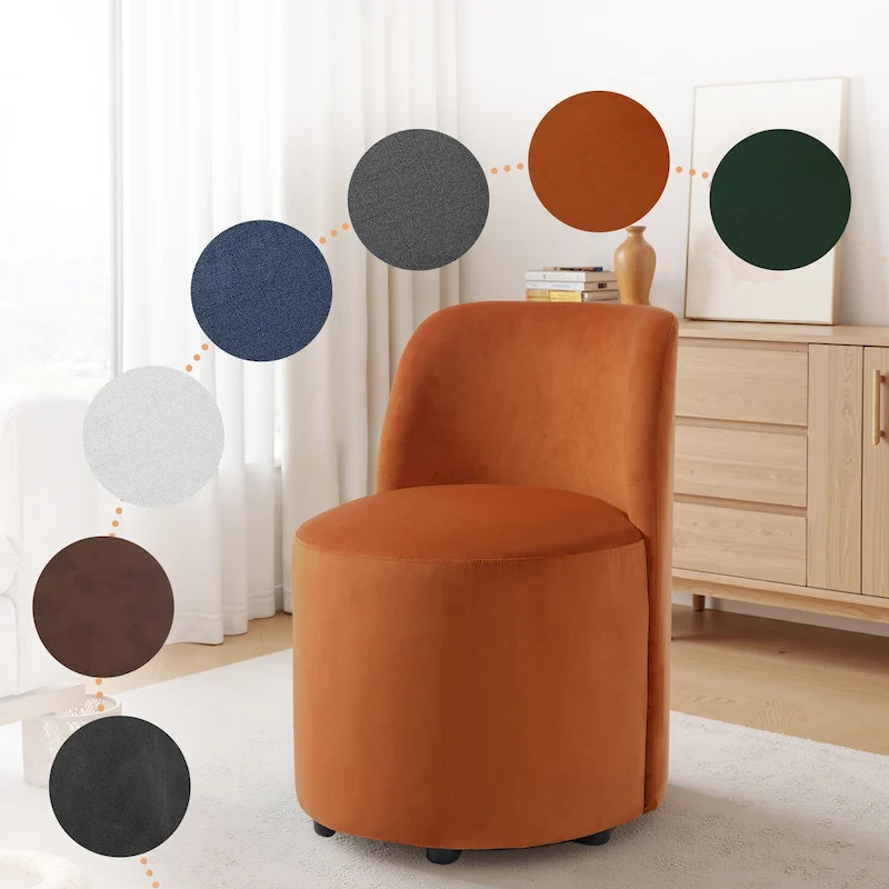 UIXE Luxury Upholstered Dining Chairs Dining Room Kitchen Side Chair