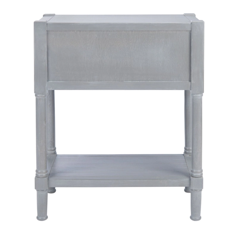 SAFAVIEH Philomene Distressed White 3-Drawer Console Table - 23.5 W x 13 L x 29.5 H - 24Wx13Dx30H