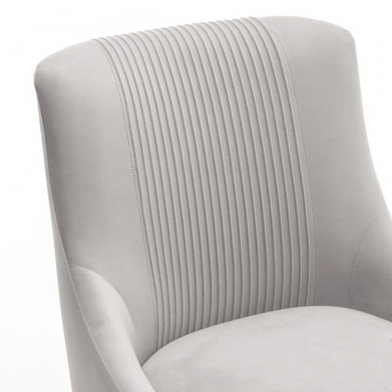 Upholstered Accent Chair Set of 2 with Rear Handle