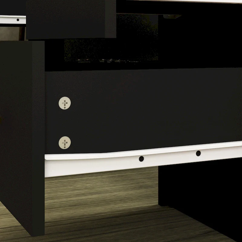 Luxurious LED Makeup Vanity with 9 Drawers Elegant Makeup Station