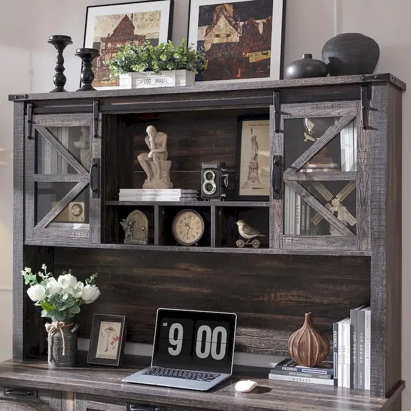 42 Farmhouse Desk Hutch, Only Match Afulyperfllc's Farmhouse Desk