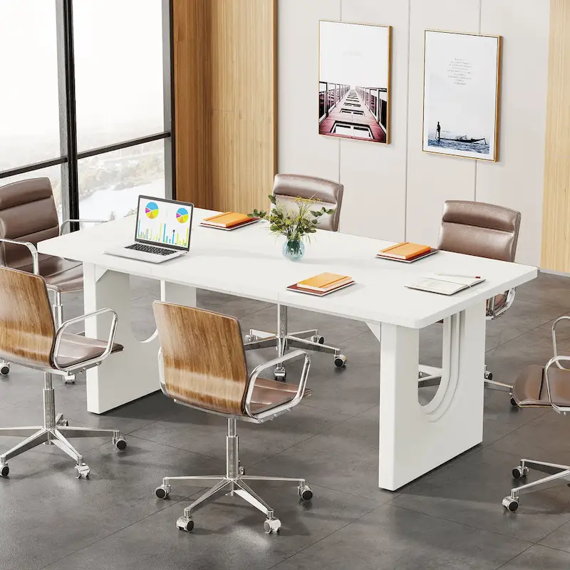 70.9-Inch Large Executive Desk, Modern Simple Office Computer Desk