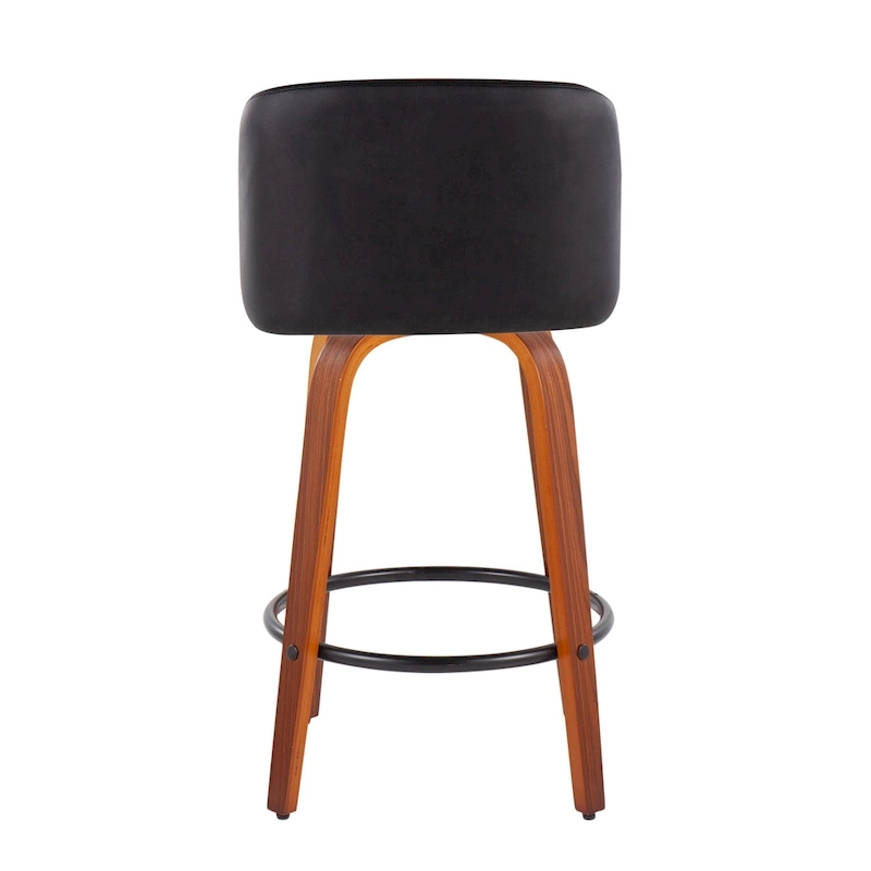 Carson Carrington Vallberga 26  Counter Stool with Black Round Footrest (Set of 2)