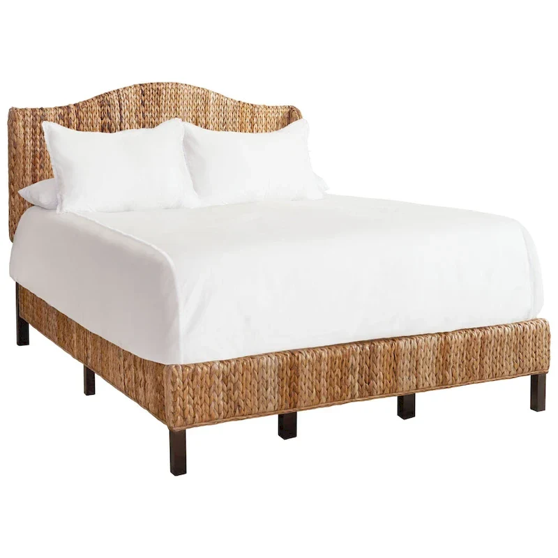SAFAVIEH Regine Coastal Rattan Bed