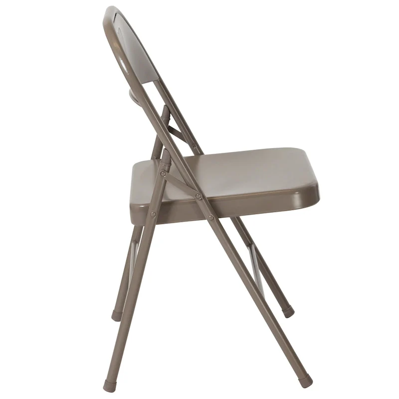 4 Pack Double Braced Metal Folding Chair