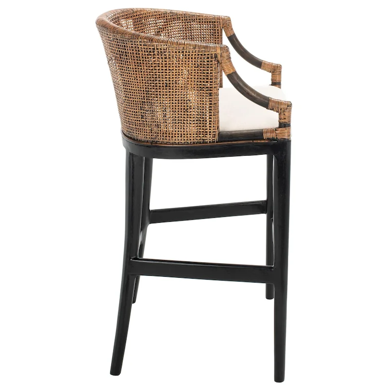Rattan 30-inch Bar Stool - 22.3