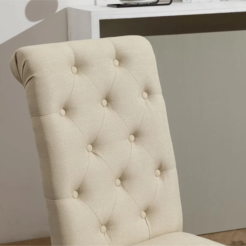 Copper Grove Schwalbach Upholstered Parsons Dining Chair (Set of 2)