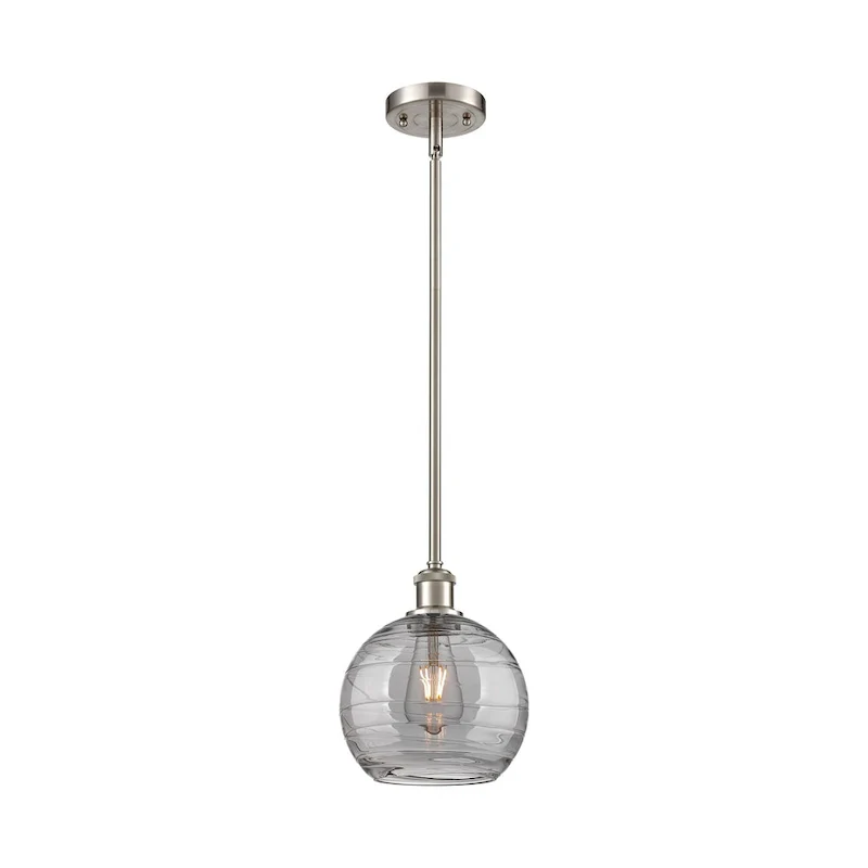 Innovations Lighting 516-1S-10-8 Athens Deco Swirl Pendant Athens Deco