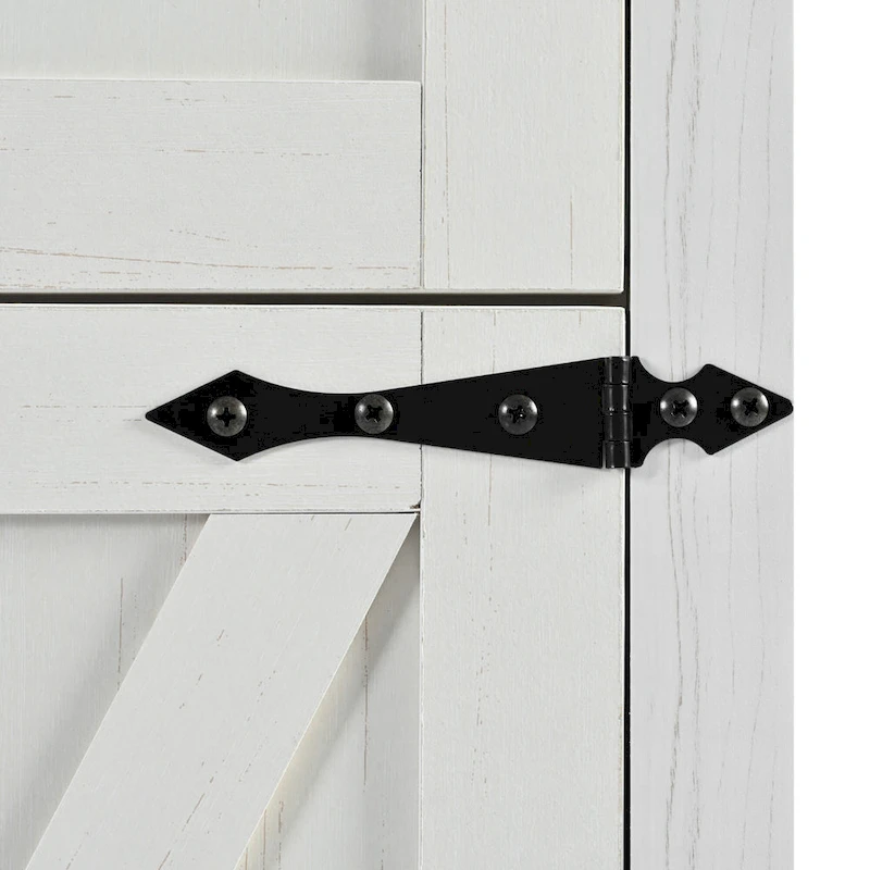 53.5 Farmhouse Kitchen Island with Power Outlet