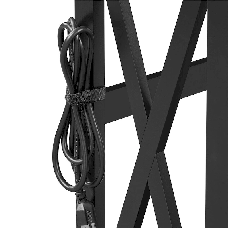 Yaheetech 2-Tier Narrow Sofa Table with Outlet Industrial Long Console Table