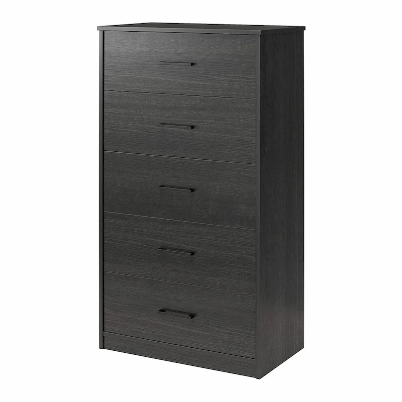 Ameriwood Home BrEZ Build Pearce Tall 5 Drawer Dresser