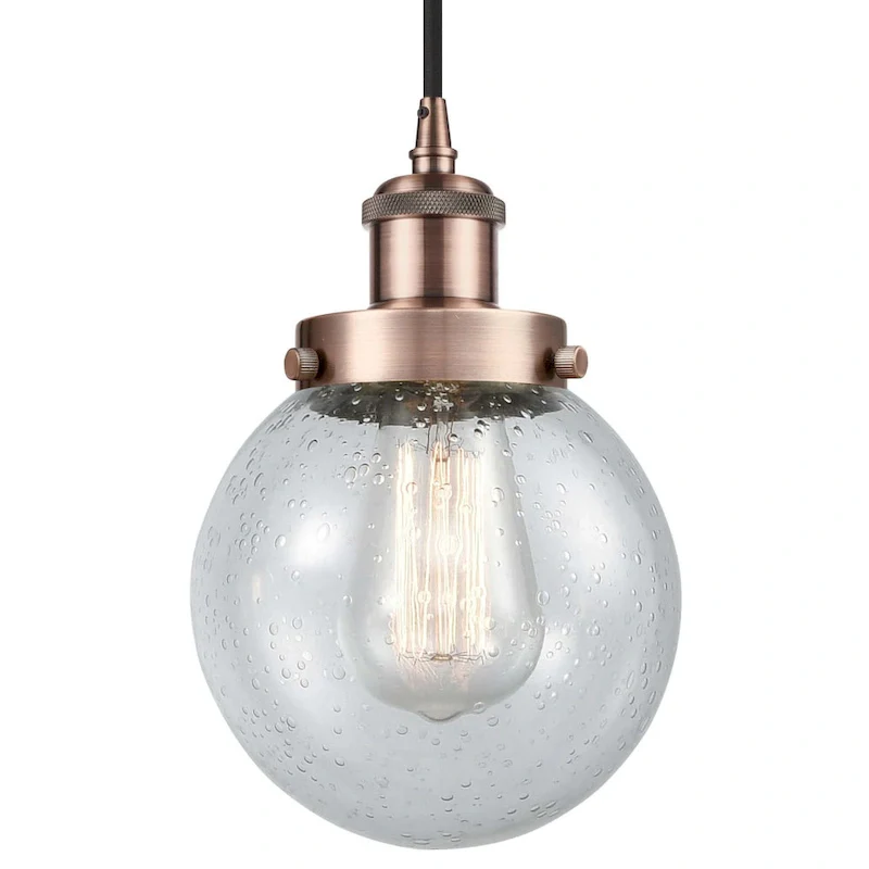 Innovations Lighting 916-1P-9-6 Beacon Pendant Beacon 6  Wide Mini