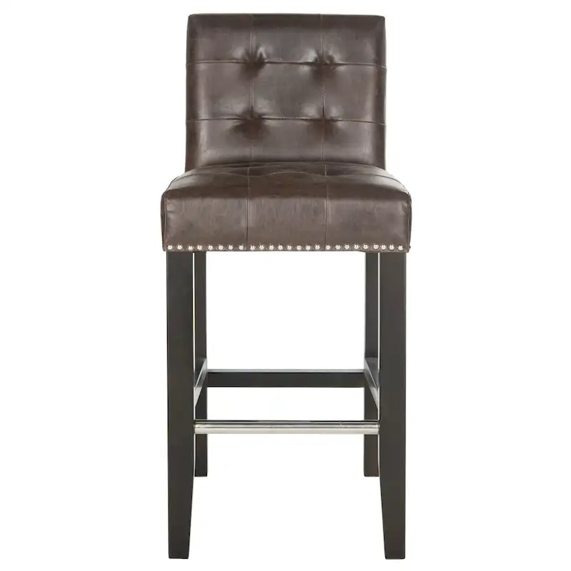 SAFAVIEH Lashunda 24-inch Counter Stool - 16.7  W x 20.1  L x 34.4  H - 17Wx20Dx34H