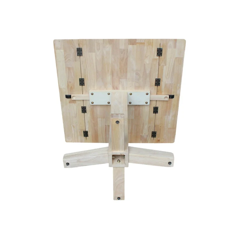 Square Dual Drop Leaf Dining Table