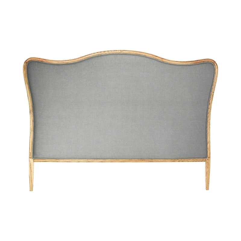 Oak & Linen Headboard
