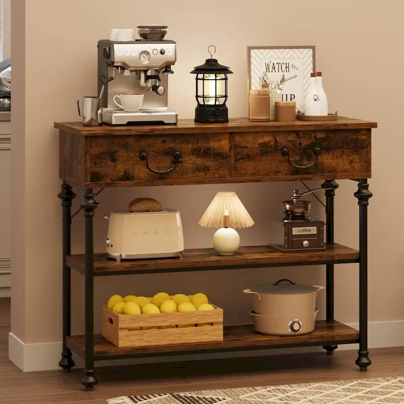 Console Table with Drawers