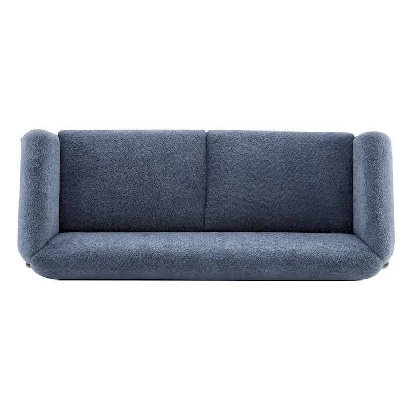 Alma Upholstered Boucle 3-Seat Sofa by Christopher Knight Home