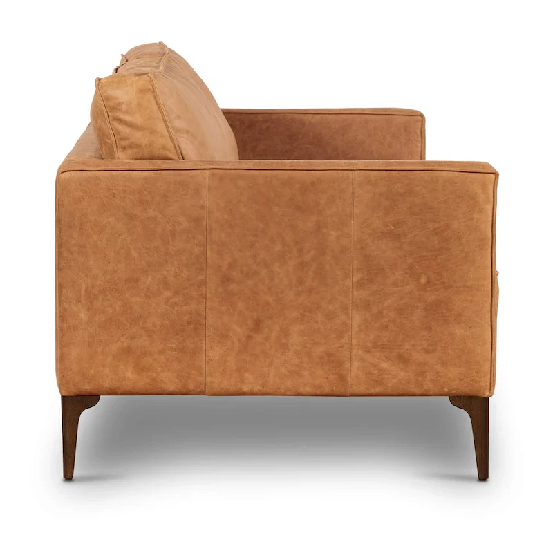 Mateo 82.5  Sofa - Full Grain Genuine Italian Leather