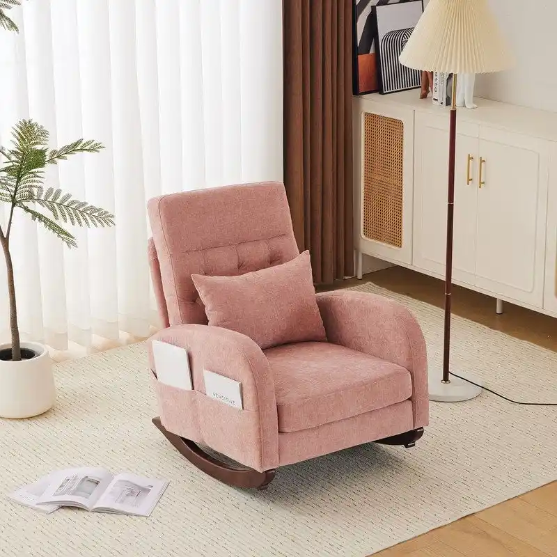 Upholstered Rocking Chair