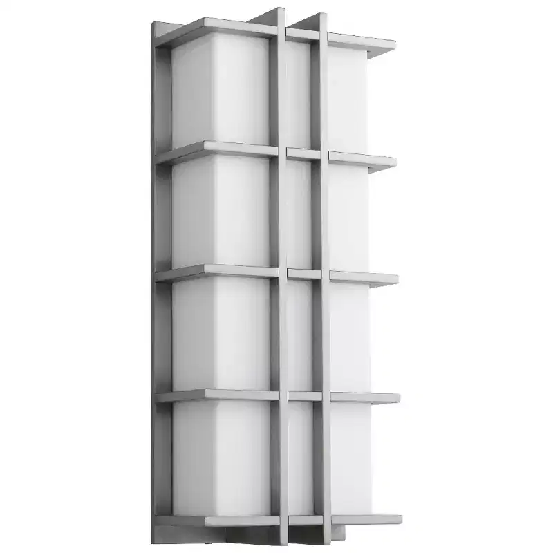 Oxygen Lighting Telshor 2 - Light Wall Light in Satin Nickel