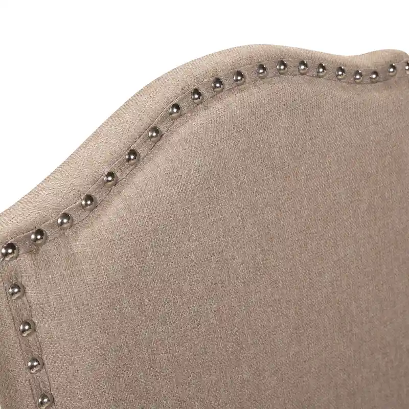 Ketz Taupe Fabric Dining Chairs (Set of 2) by Furniture of America