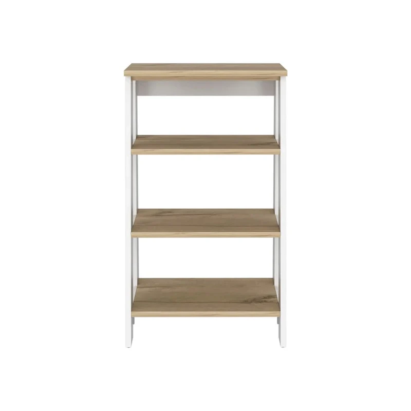 Colyn Linen Cabinet, Four Shelves, Vertical, Light Oak / WhiteHigh quality and durable
