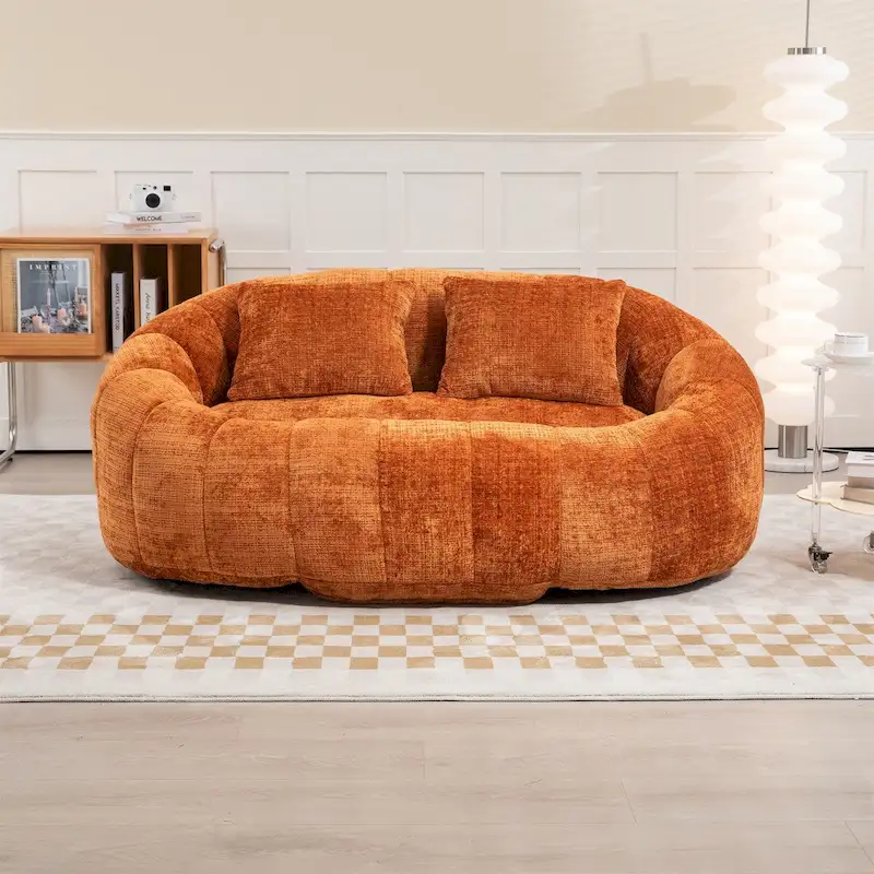 Adult Bean Bag Chair - Multi-Color Lazy Sofa