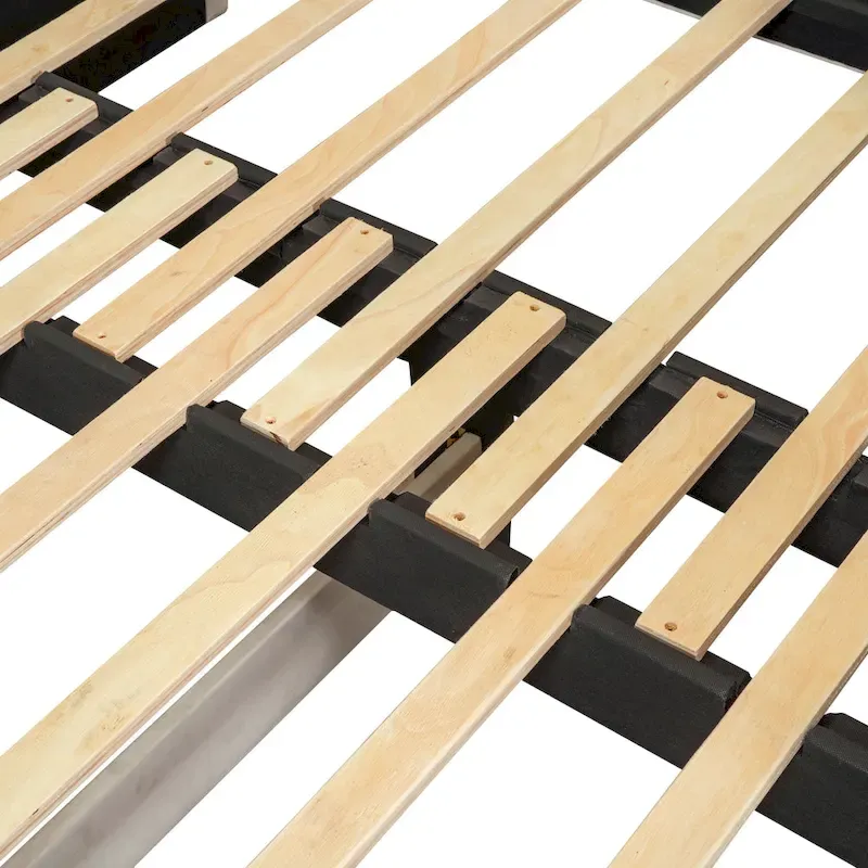 Twin Cloud Velvet Daybed with Trundle, Drawers, and USB