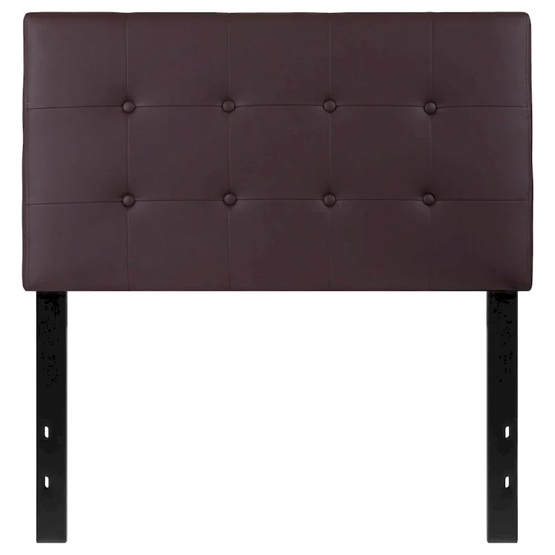 Button Tufted Upholstered Headboard