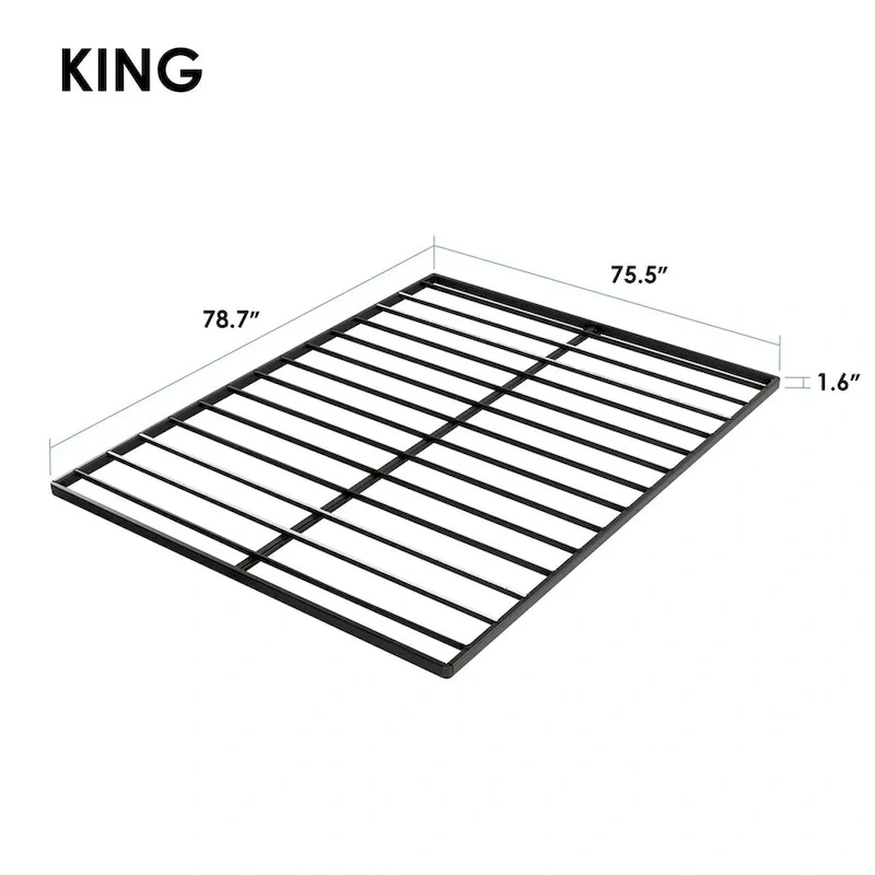 1.6 Inch Metal Bunkie Board Bed Slat Replacement