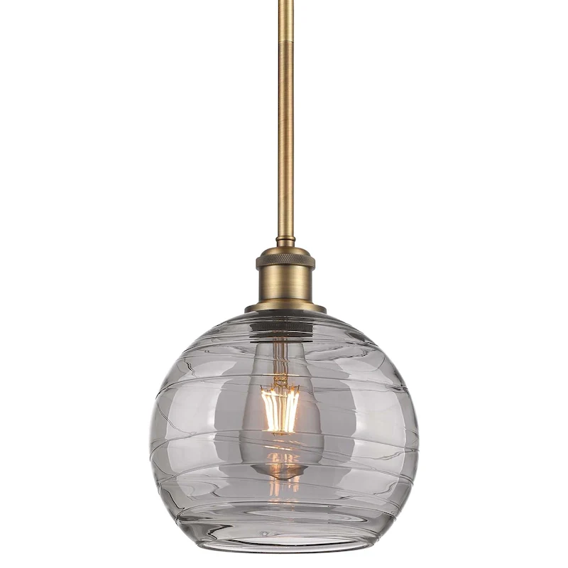 Innovations Lighting 516-1S-10-8 Athens Deco Swirl Pendant Athens Deco