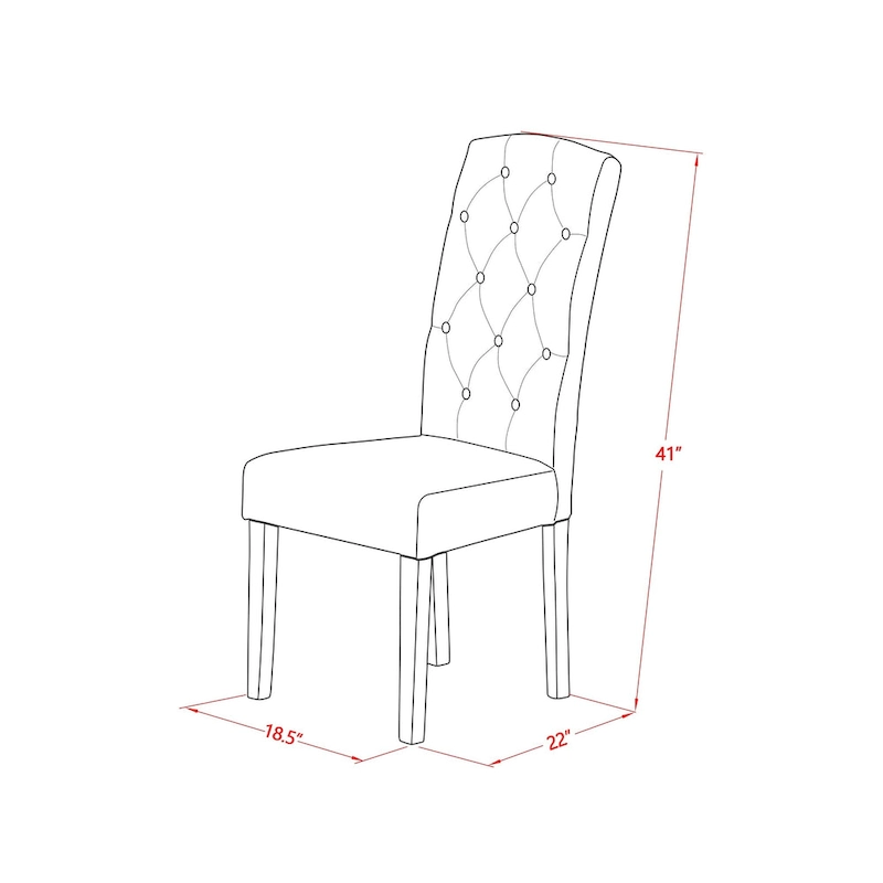 East West Furniture Dining Set - a Dining Table and Dining Room Chairs - (Finish & Pieces Option)