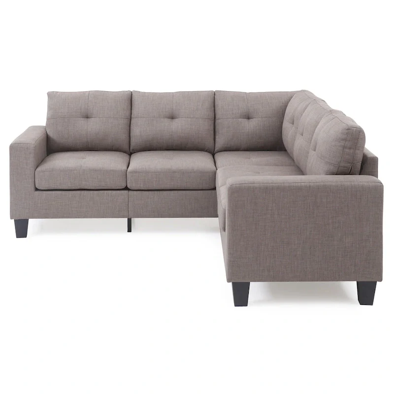Twill Fabric Sectional Sofa