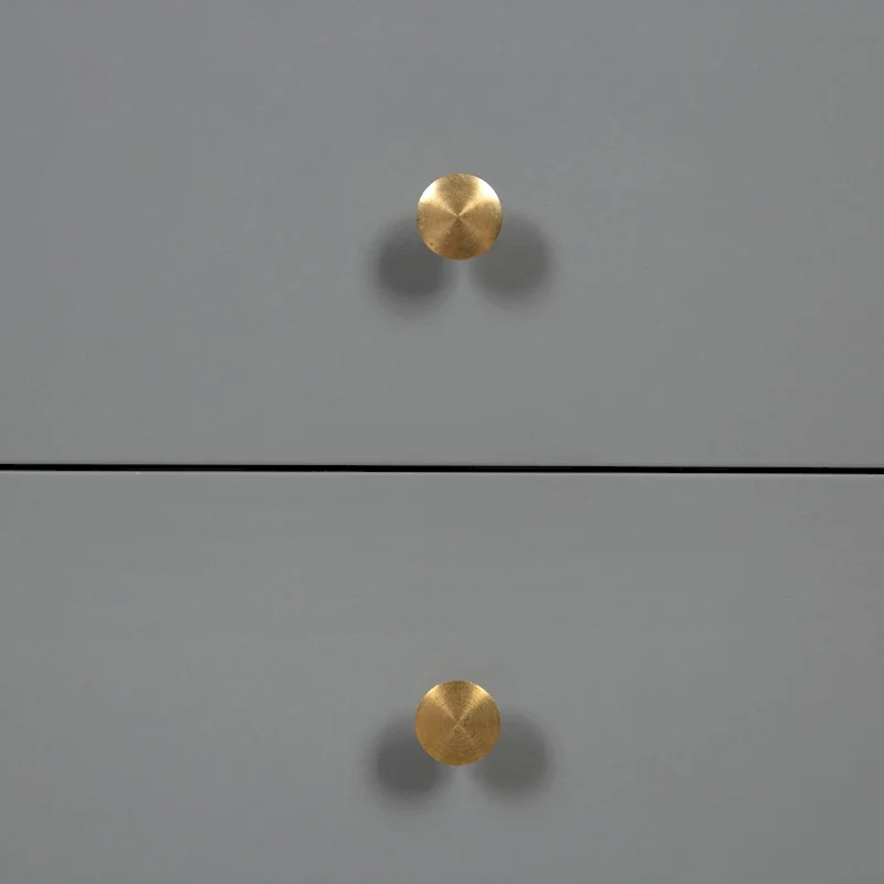 Finco Nightstand Side Table with 2 Drawers