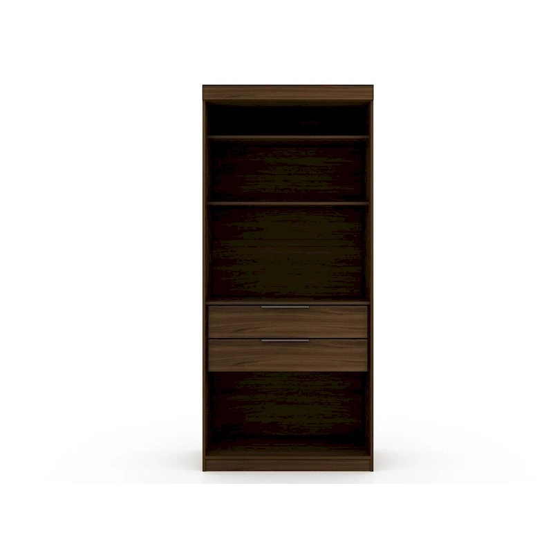 Mulberry Open 1 Sectional Modern Armoire Wardrobe Closet