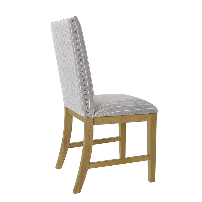 HomePop Upholstered Wood Apron Dining Chair - Set of 2