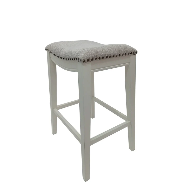 Carolina Living Sawyer 30 Saddle Barstool - Set of 2