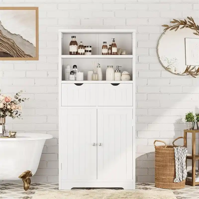 Bathroom Cabinet - 23.6 D x 11.8 W x 49.6 H