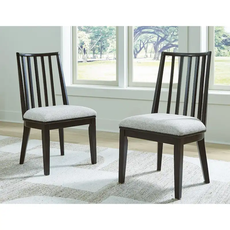 Galliden Black Dining Chair