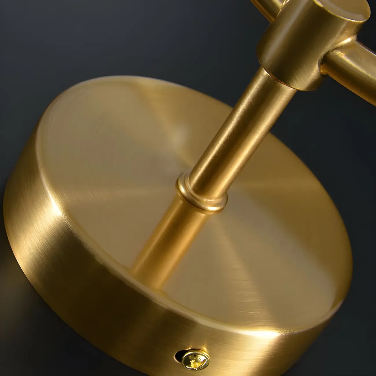 Modern Globe Glass Metal Gold Semi Flush Ceiling Light