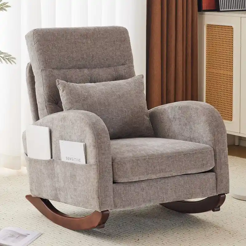 Upholstered Rocking Chair