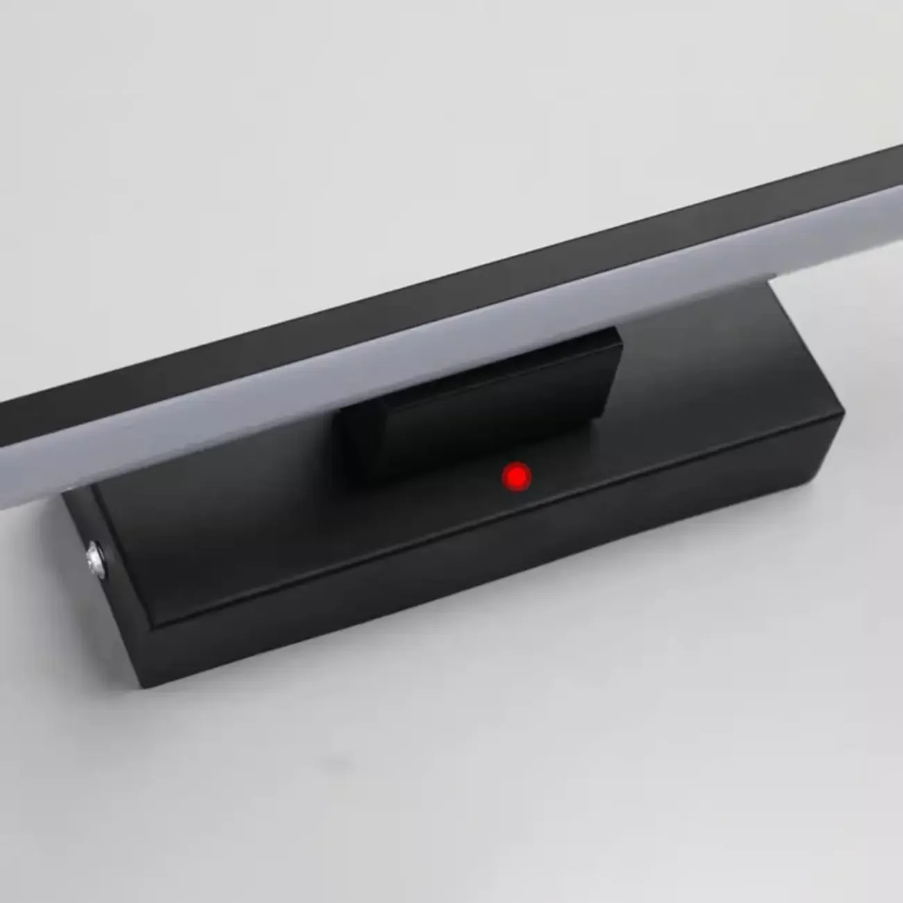 Rotatable Simple Black Linear Mini Wall Sconce Dimmable