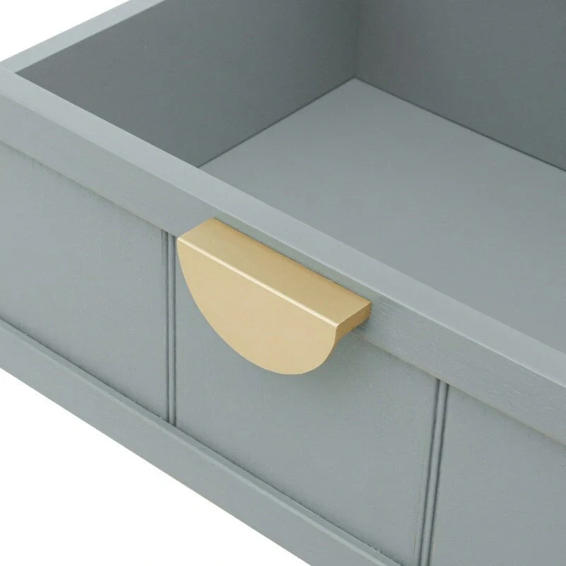 American Style Side Table End Table with 2 Drawer