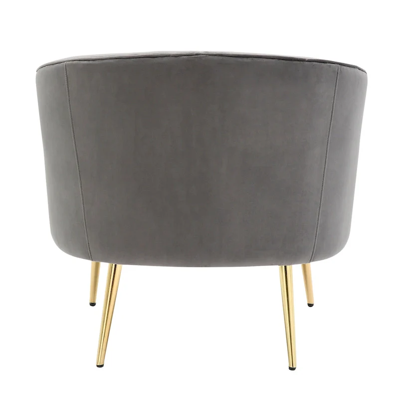 Modern Velvet Accent Chair