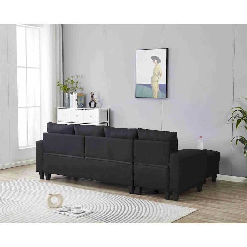 Reversible Chaise Sectional Sofa