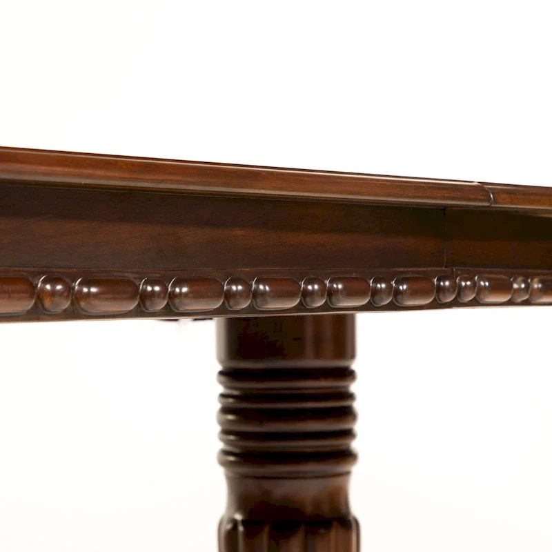 Carpia Traditional Brown Cherry Wood 9-Piece Dining Set by Furniture of America