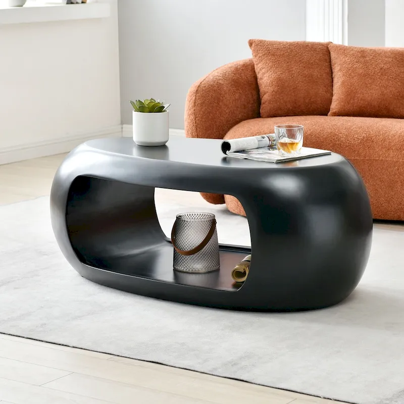 Modern Oval Coffee Table